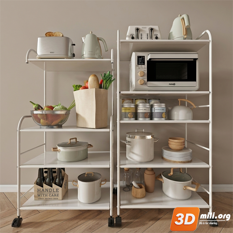 Decorative cabinet Skp Files